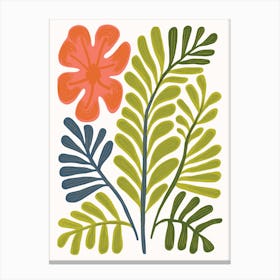 Tropical Flower Canvas Print