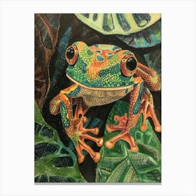 Tree Frog 7 Canvas Print