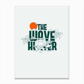 Wave Hunter Canvas Print