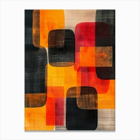 Abstract Squares Canvas Print