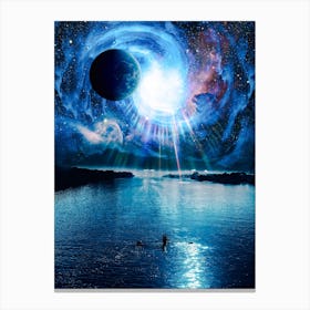 Navigate Towards The Universe Canvas Print