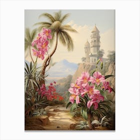 Orchid Victorian Style 3 Canvas Print