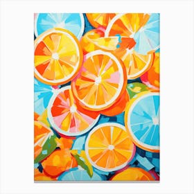 Orange Slices Canvas Print