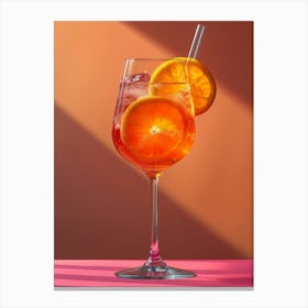 Aperol Spritz Art Print 195 Canvas Print