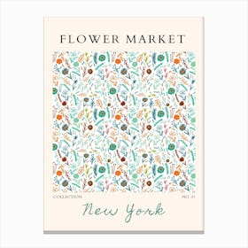 Flower Market 46 Canvas Print