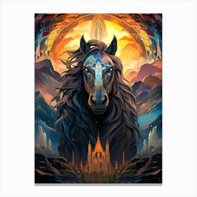 Horse Of The Sun Canvas Print