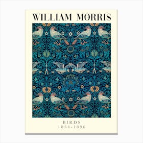 William Morris Birds Canvas Print