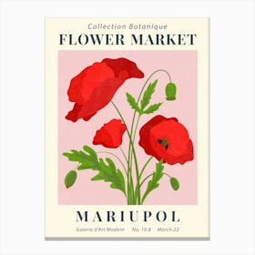 Flower Market 1 Canvas Print