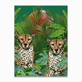 Jungle Cats Canvas Print