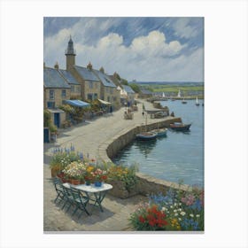 St Ives Harbour Canvas Print