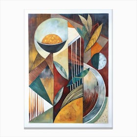 Artsy Abstract Painting Canvas Print