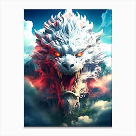 Dragon Head 4 Canvas Print