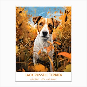 Jack Russell Travel 2 Canvas Print