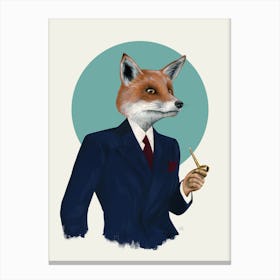 Mr Fox Canvas Print