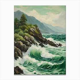 Rocky Shore 7 Canvas Print