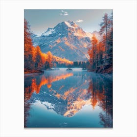 Swiss Alps Canvas Print