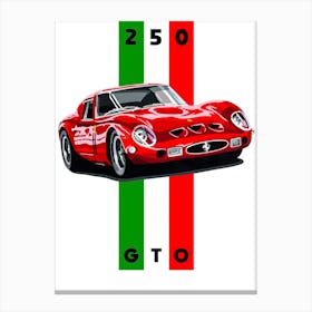 Ferrari 250 Gto Canvas Print
