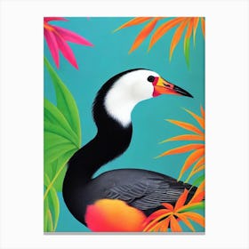 Coot Tropical bird Canvas Print