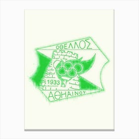 Othellos Athienou First Division Cyprus Canvas Print