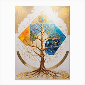 Tree Of Life Print Canvas Print