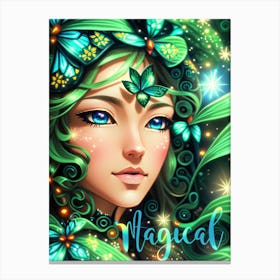 Magical Girl Canvas Print