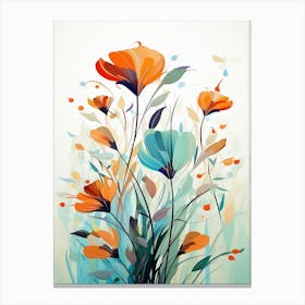 Poppy Flower Wall Décor Print 1 Canvas Print