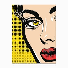 Pop Pop Art Canvas Print