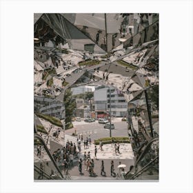 Mirrors Tokyo Canvas Print