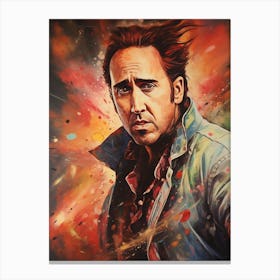 Nicolas Cage (1) Canvas Print