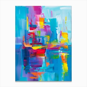 Abstract Painting 2554 Canvas Print