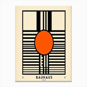 Bauhaus exhibition print 1 Canvas Print