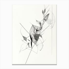 'Flora' 1 Canvas Print