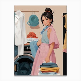 Laundry Room 12 Canvas Print