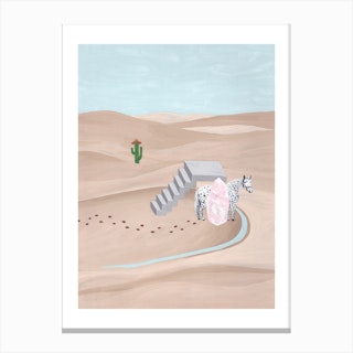 Subconscious Desert Canvas Print