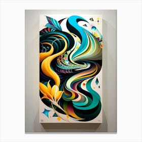 Swanlakey Canvas Print