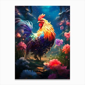 Rooster Canvas Print