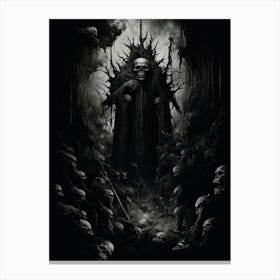 Throne Of The Dead 1 Canvas Print