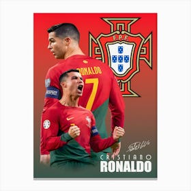 Cristiano Ronaldo Portugal 3 Canvas Print