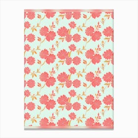 Floral Pattern 16 Canvas Print