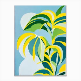 Zz Plant Bold Graphic Canvas Print