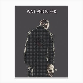 Wait And Bleed Slipknot Corey Taylor 1 Canvas Print