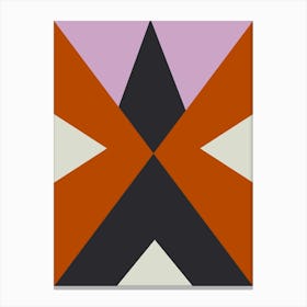 Abstract Geometric Poster 1 Canvas Print