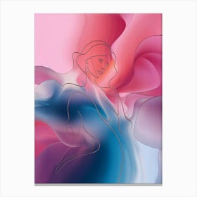 Abstract Of A Woman 1 Canvas Print