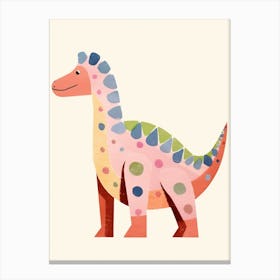 Nursery Dinosaur Art Scelidosaurus 2 Canvas Print
