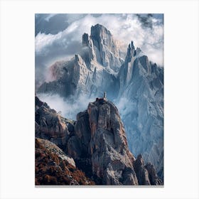 Dolomite Mountains Canvas Print