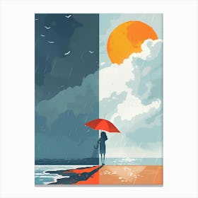 Rainy Day Canvas Print