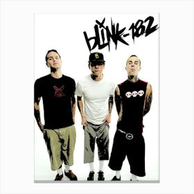 Blink 182 band music 2 Canvas Print