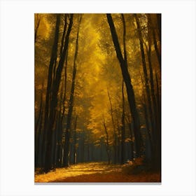 Autumn Forest 91 Canvas Print