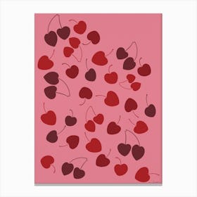 Cherry Love Canvas Print