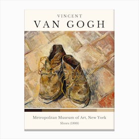 Van Gogh'S Shoes 1 Canvas Print